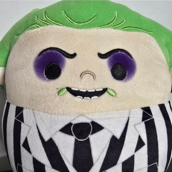 Squishmallow Original Halloween 8" Beetlejuice and Sandworm Plush Bundle, new - Picture 4 of 12